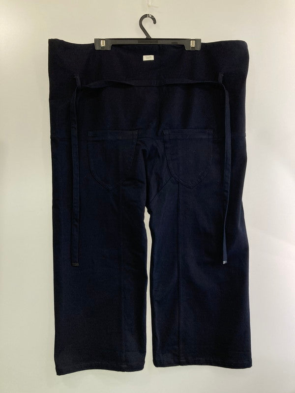 【中古品】【メンズ】 hatra ハトラ WIDE  TROUSERS ボトムス ワイドパンツ 151-240702-as-3-min サイズ：M カラー：ネイビー 万代Net店