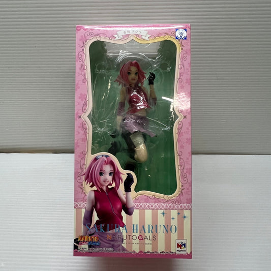 【中古品】 春野サクラ 「NARUTO-ナルト-疾風伝」 NARUTOギャルズ フィギュア メガハウス 051-251209-em-02-min 万代Net店