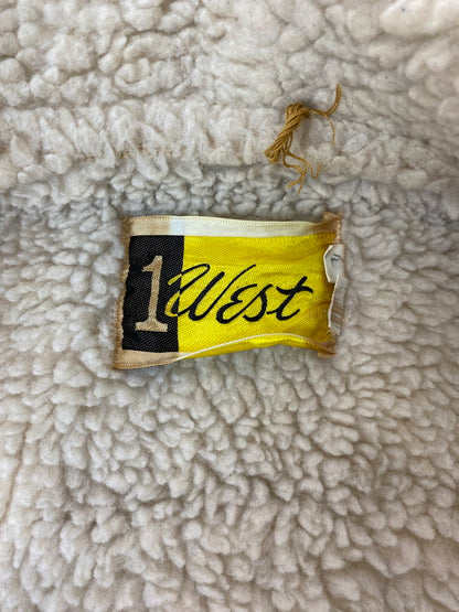 【中古品】【メンズ】  1WEST DENIM BOA COAT 1ウェスト デニム ボアコート アウター 146-240716-yn-16-min サイズ：S カラー：インディゴ 万代Net店