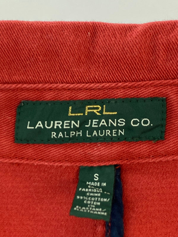 【中古品】【レディース】 RALPH LAUREN ラルフローレン LRL LAUREN JEANS CO-　80-90S ファイヤーマンジャケット 169-240404-jt-15-min サイズ：s カラー：レッド系 万代Net店