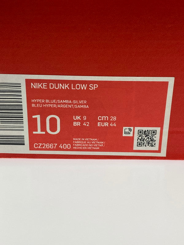 【中古品】【メンズ】 NIKE ナイキ CZ2667-400 DUNK LOW SP SNEAKERS スニーカー シューズ 靴 160-240330-ks-03-min サイズ：28cm カラー：HYPER BLUE/SAMBA-SILVER 万代Net店