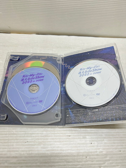 【中古品】 Kis-My-Ftに逢える de Show 2022 in DOME 初回盤B DVD3枚組 キスマイ ライブ コンサート アイドル 010-250929-em-32-min 万代Net店