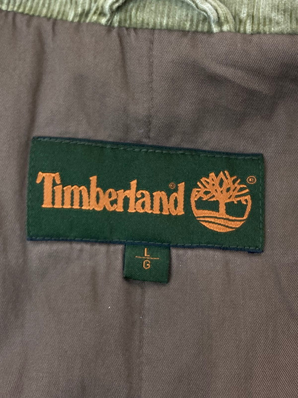 【中古品】【メンズ】  TIMBER LAND ティンバーランド JACKET コーデュロイハンティングジャケット アウター 144-240710-ks-19-min サイズ：L カラー：ベージュ系 万代Net店