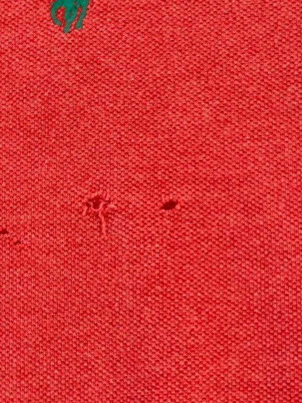 【現状渡し品】【メンズ】 RALPH LAUREN ラルフローレン S S POLO SHIRT 半袖ポロシャツ メンズ トップス 146-260410-KS-12-min サイズ：3XL カラー：レッド 万代Net店