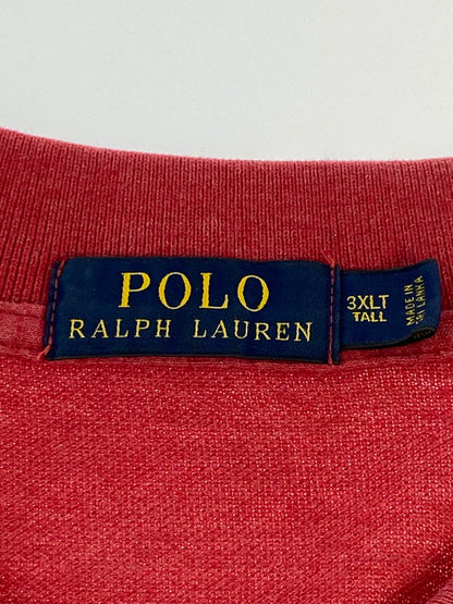 【現状渡し品】【メンズ】 RALPH LAUREN ラルフローレン S S POLO SHIRT 半袖ポロシャツ メンズ トップス 146-260410-KS-12-min サイズ：3XL カラー：レッド 万代Net店