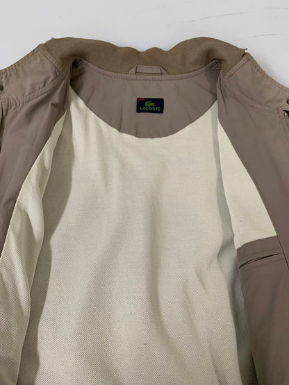 【現状渡し品】【メンズ】 LACOSTE ラコステ F4896 SWINGTOP スイングトップ アウター 146-260416-AS-5-min サイズ：下記参照 カラー：グレージュ 万代Net店