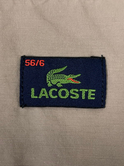 【現状渡し品】【メンズ】 LACOSTE ラコステ F4896 SWINGTOP スイングトップ アウター 146-260416-AS-5-min サイズ：下記参照 カラー：グレージュ 万代Net店