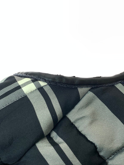 【中古品】【メンズ】 LAUREN RALPH LAUREN ローレン ラルフ ローレン CHECK DOWN VEST チェックダウンベスト アウター 146-240831-ks-30-min サイズ：M カラー：ブラック系 万代Net店