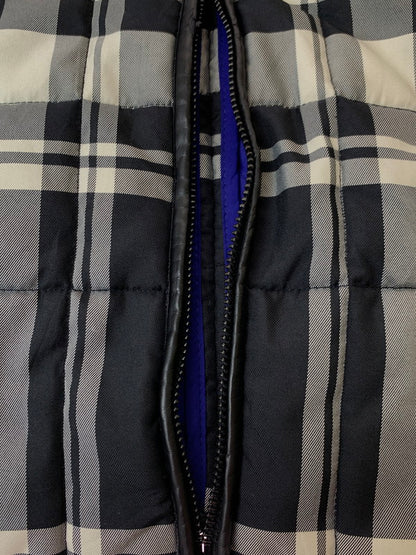 【中古品】【メンズ】 LAUREN RALPH LAUREN ローレン ラルフ ローレン CHECK DOWN VEST チェックダウンベスト アウター 146-240831-ks-30-min サイズ：M カラー：ブラック系 万代Net店