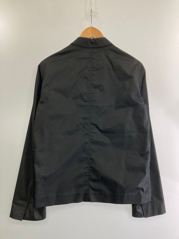 【中古品】【メンズ】 PRADA プラダ NYLON SWINGTOP JACKET ナイロン スイングトップ ジャケット アウター  141-240403-as-02-min サイズ：S カラー：ブラック 万代Net店