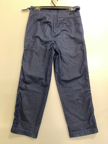 【中古品】【メンズ】  SHINYA KOZUKA シンヤコズカ SIDE BELT DENIM PANT デニムパンツ ボトムス 151-240713-ks-46-min サイズ：1 カラー：ネイビー 万代Net店