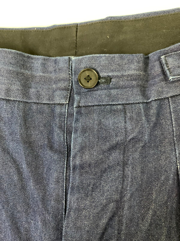 【中古品】【メンズ】  SHINYA KOZUKA シンヤコズカ SIDE BELT DENIM PANT デニムパンツ ボトムス 151-240713-ks-46-min サイズ：1 カラー：ネイビー 万代Net店