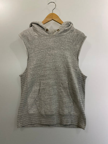 【中古品】【メンズ】 UNUSED アンユーズド US0365 PULLOVER HOODED VEST ベスト 140-241015-AS-2-min サイズ：2 カラー：グレー 万代Net店