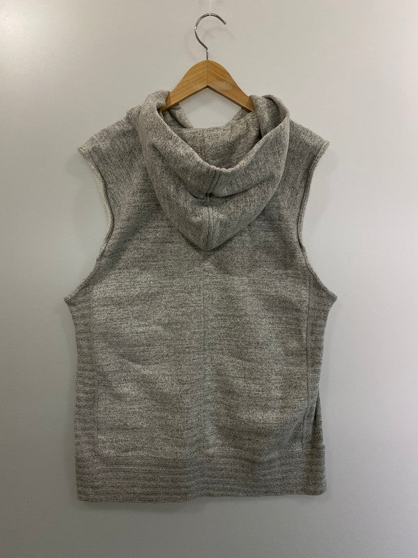 【中古品】【メンズ】 UNUSED アンユーズド US0365 PULLOVER HOODED VEST ベスト 140-241015-AS-2-min サイズ：2 カラー：グレー 万代Net店