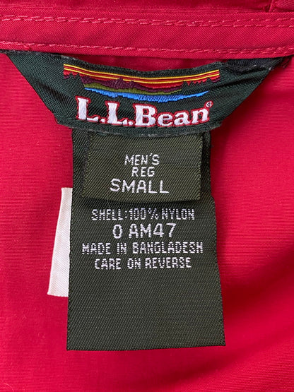 【現状渡し品】【メンズ】 L.L.Bean エルエルビーン 0AM47 ANORAK PARKA アノラックパーカー 144-260408-zi-12-min サイズ：S カラー：レッド 万代Net店