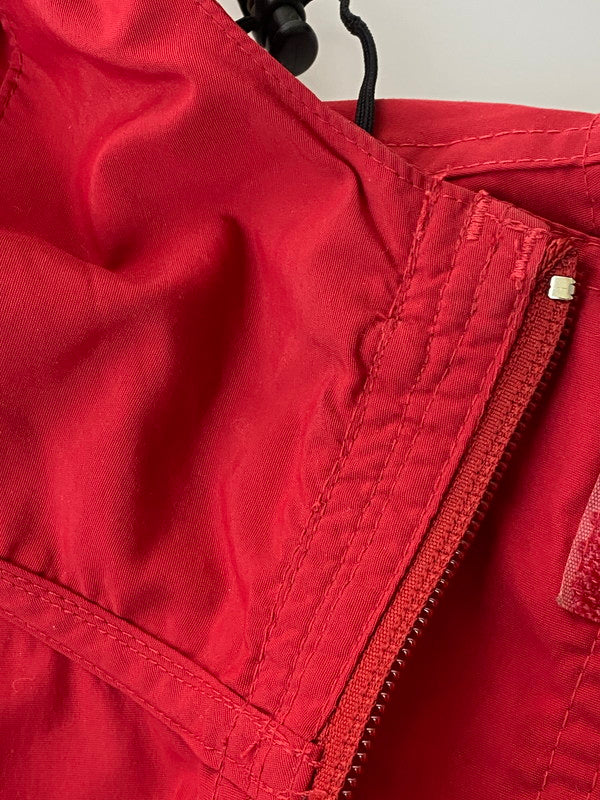 【現状渡し品】【メンズ】 L.L.Bean エルエルビーン 0AM47 ANORAK PARKA アノラックパーカー 144-260408-zi-12-min サイズ：S カラー：レッド 万代Net店