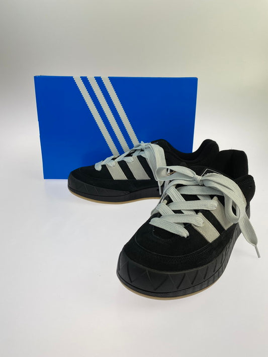 【中古美品】【メンズ】 adidas アディダス HQ6900 ADIMATIC SNEAKERS スニーカー シューズ 靴 161-240405-ks-15-min サイズ：30cm カラー：CBLACK/CRYWHT/GUM3 万代Net店