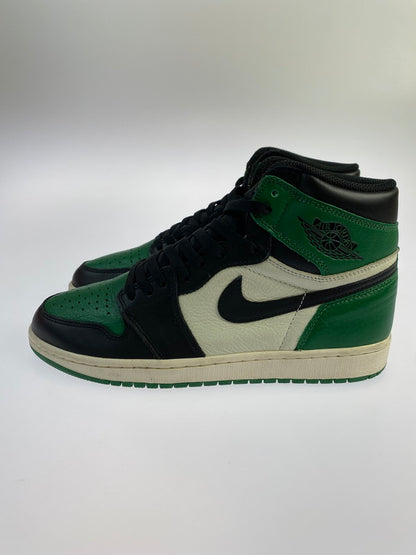 【中古品】【メンズ】 NIKE ナイキ AIR JORDAN 1 RETRO HIGH OG 555088-302 エア ジョーダン 1 レトロ ハイ オージー スニーカー 靴 160-240412-yn-14-min サイズ：28.0cm US10 カラー：PINE GREEN/BLACK-SAIL 万代Net店