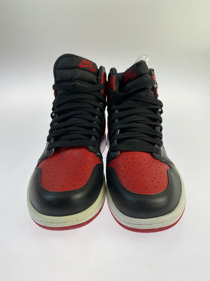 【中古美品】【メンズ】 NIKE ナイキ AIR JORDAN 1 RETRO HIGH OG 555088-001 エアジョーダン 1 レトロ ハイ オージー スニーカー 靴 160-240412-yn-08-min サイズ：27.0cm US9 カラー：BLACK/VARSITY RED-WHITE 万代Net店