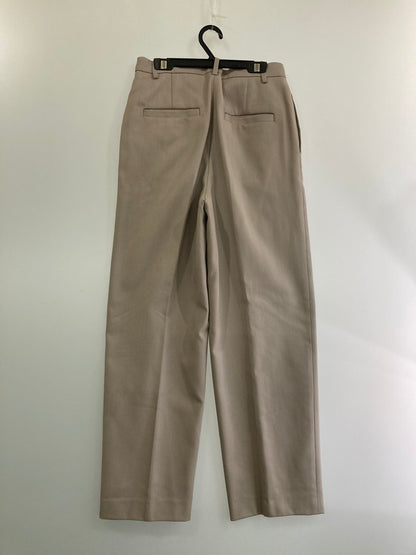 【中古品】【レディース】 6 ROKU BEAUTY&YOUTH TUCK PANTS 8614-202-0126 ロク ビューティーアンドユース トラックパンツ ボトムス 172-240430-yn-17-min サイズ：36 カラー：ベージュ 万代Net店