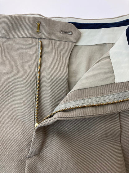 【中古品】【レディース】 6 ROKU BEAUTY&YOUTH TUCK PANTS 8614-202-0126 ロク ビューティーアンドユース トラックパンツ ボトムス 172-240430-yn-17-min サイズ：36 カラー：ベージュ 万代Net店