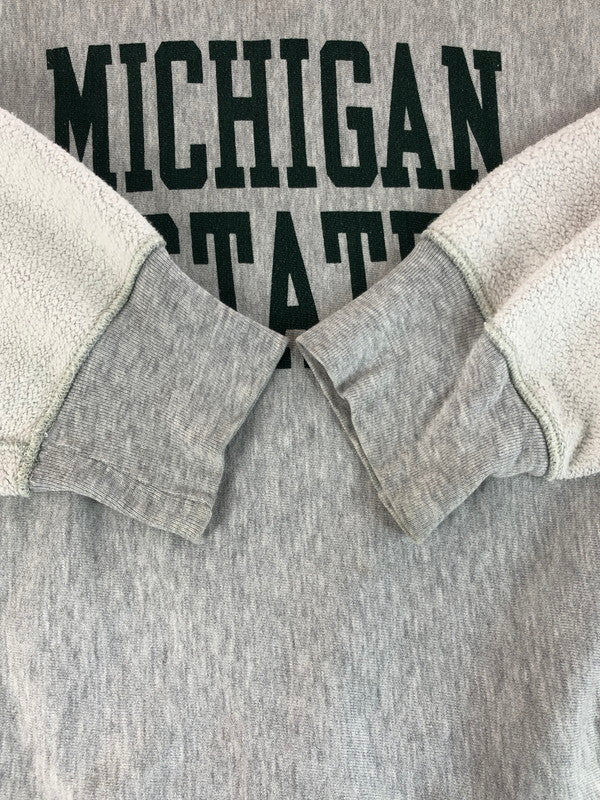 【中古品】【メンズ】 Champion チャンピオン 80'S～90'S REVERSE WEAVE COLLEGE LOGO SWEAT 80年代～90年代 リバース ウィーブ カレッジ ロゴ リメイク スウェット 146-251102-na-02-tag サイズ：XL カラー：グレー 万代Net店