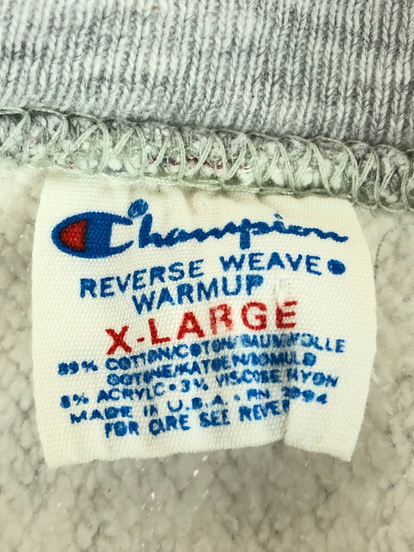 【中古品】【メンズ】 Champion チャンピオン 80'S～90'S REVERSE WEAVE COLLEGE LOGO SWEAT 80年代～90年代 リバース ウィーブ カレッジ ロゴ リメイク スウェット 146-251102-na-02-tag サイズ：XL カラー：グレー 万代Net店
