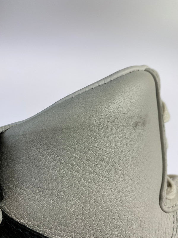 【中古品】【メンズ】 NIKE ナイキ AIR FORCE 1 HI CQ4018-101 エアフォース 1 スニーカー 靴 160-240412-yn-17-min サイズ：28.0cm US10 カラー：WHITE/BLACK-METALLIC SILVER 万代Net店