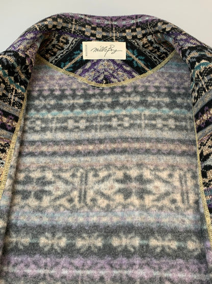 【中古品】【メンズ】 MILK BOY ミルクボーイ ネイティブ柄SET UP メンズ 140-260703-hu-30-min カラー：ブラック/ブラウン/パープル/ベージュ 万代Net店