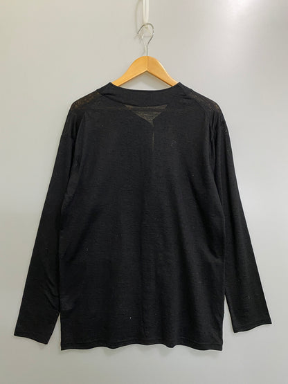 【中古品】【メンズ】 DJANGO ATOUR ジャンゴアトゥール LINEN L S JACKET リネン エルエス ジャケット DT-46 メンズ アウター 145-260702-hu-48-min サイズ：M カラー：ブラック 万代Net店