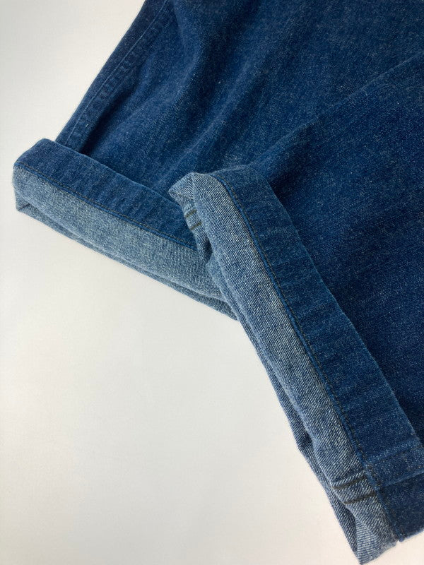 【中古品】【メンズ】  OR SLOW オアスロウ 21SS TWO TUCK DENIM WIDE TROUSER デニム パンツ 151-241004-cn-9-min サイズ：XS カラー：インディゴ 万代Net店