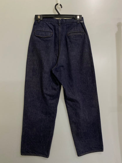 【中古品】【メンズ】  GRAPHPAPER COLORFAST DENIM 2 TUCKS PANTS GU193-40057B グラフペーパー デニム2タックパンツ ボトムス 151-240511-yn-09-min カラー：インディゴ 万代Net店