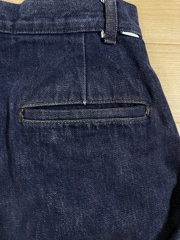 【中古品】【メンズ】  GRAPHPAPER COLORFAST DENIM 2 TUCKS PANTS GU193-40057B グラフペーパー デニム2タックパンツ ボトムス 151-240511-yn-09-min カラー：インディゴ 万代Net店