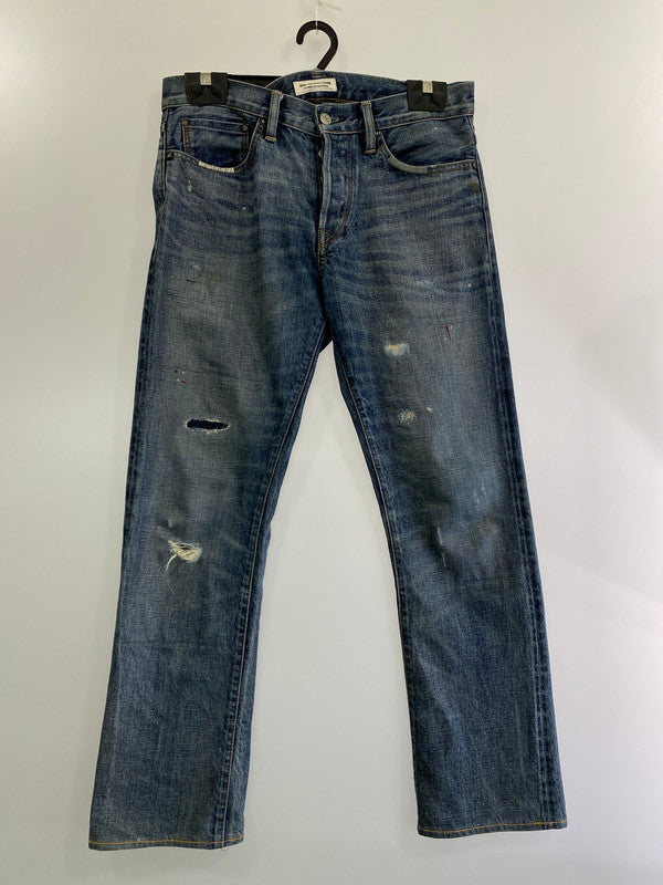 【中古品】【メンズ】  RON HERMAN DENIM DENIM PANTS 5220600581836 ロンハーマンデニム デニムパンツ USA製 ボトムス  152-240416-yn-03-min サイズ：W29/L33 カラー：インディゴ 万代Net店