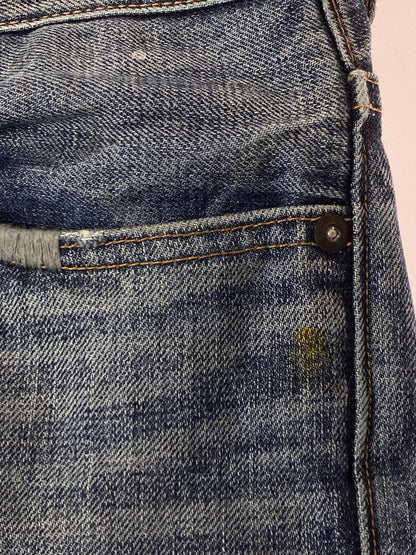 【中古品】【メンズ】  RON HERMAN DENIM DENIM PANTS 5220600581836 ロンハーマンデニム デニムパンツ USA製 ボトムス  152-240416-yn-03-min サイズ：W29/L33 カラー：インディゴ 万代Net店