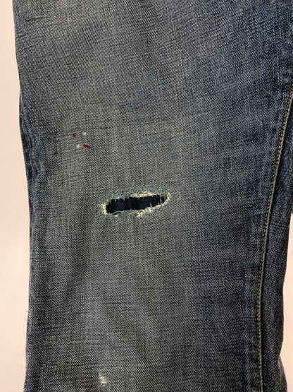 【中古品】【メンズ】  RON HERMAN DENIM DENIM PANTS 5220600581836 ロンハーマンデニム デニムパンツ USA製 ボトムス  152-240416-yn-03-min サイズ：W29/L33 カラー：インディゴ 万代Net店