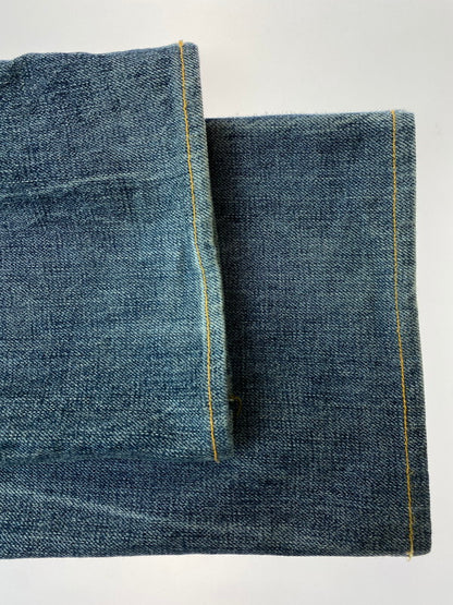 【中古品】【メンズ】  RON HERMAN DENIM DENIM PANTS 5220600581836 ロンハーマンデニム デニムパンツ USA製 ボトムス  152-240416-yn-03-min サイズ：W29/L33 カラー：インディゴ 万代Net店