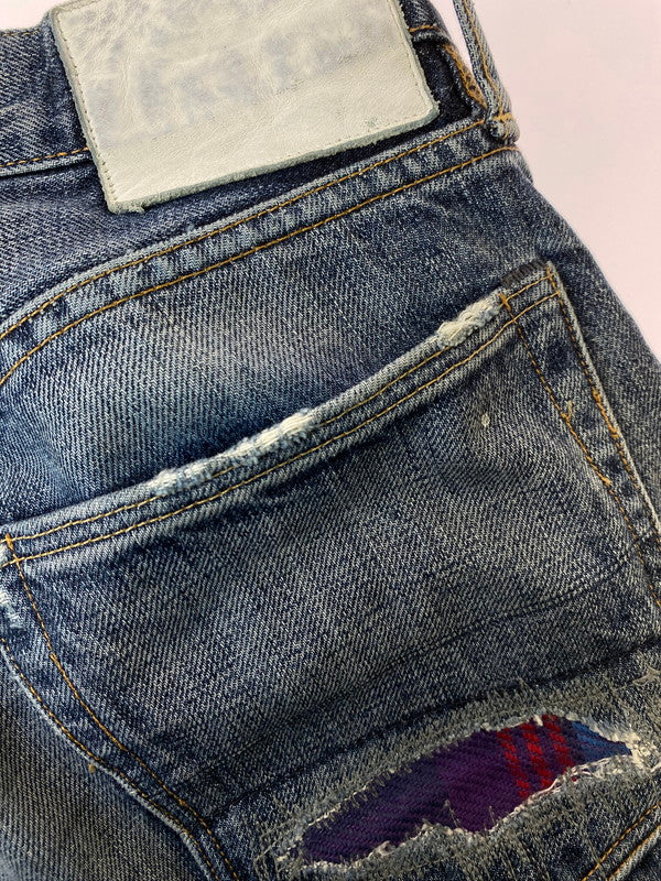 【中古品】【メンズ】  RON HERMAN DENIM DENIM PANTS 5220600581836 ロンハーマンデニム デニムパンツ USA製 ボトムス  152-240416-yn-03-min サイズ：W29/L33 カラー：インディゴ 万代Net店