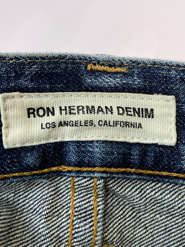 【中古品】【メンズ】  RON HERMAN DENIM DENIM PANTS 5220600581836 ロンハーマンデニム デニムパンツ USA製 ボトムス  152-240416-yn-03-min サイズ：W29/L33 カラー：インディゴ 万代Net店