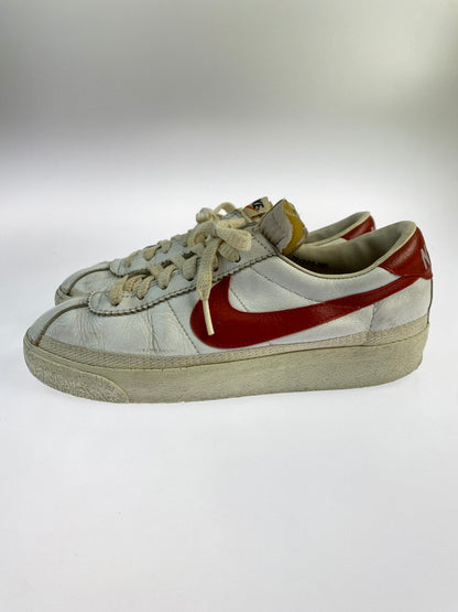 【中古品】【メンズ/レディース】 VINTAGE NIKE 70S BRUIN LEATHER 韓国製 観賞用 79年製 91202 SHI ヴィンテージ ナイキ ブルインレザー スニーカー 靴 160-240415-jt-15-min サイズ：6 カラー：ホワイト／レッド 万代Net店