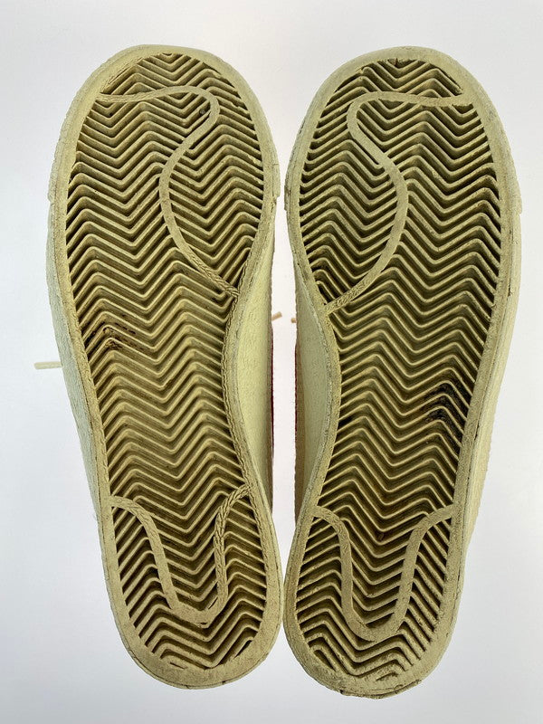 【中古品】【メンズ/レディース】 VINTAGE NIKE 70S BRUIN LEATHER 韓国製 観賞用 79年製 91202 SHI ヴィンテージ ナイキ ブルインレザー スニーカー 靴 160-240415-jt-15-min サイズ：6 カラー：ホワイト／レッド 万代Net店