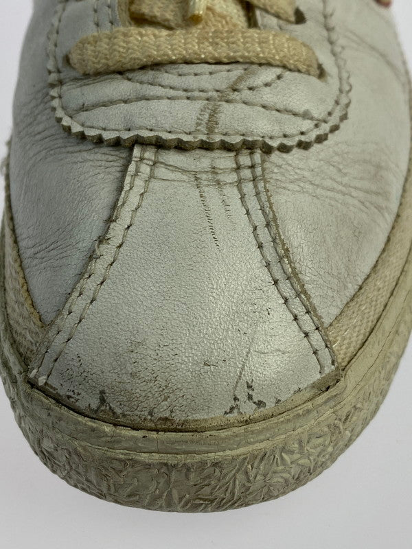 【中古品】【メンズ/レディース】 VINTAGE NIKE 70S BRUIN LEATHER 韓国製 観賞用 79年製 91202 SHI ヴィンテージ ナイキ ブルインレザー スニーカー 靴 160-240415-jt-15-min サイズ：6 カラー：ホワイト／レッド 万代Net店