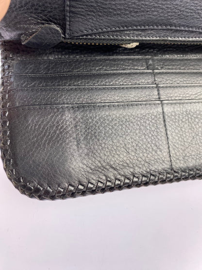 【中古品】【メンズ】  ARIF COLLECTION アリフコレクション LEATHER LONG WALLET レザーロングウォレット サイフ 財布 200-240416-AB-1-min 万代Net店