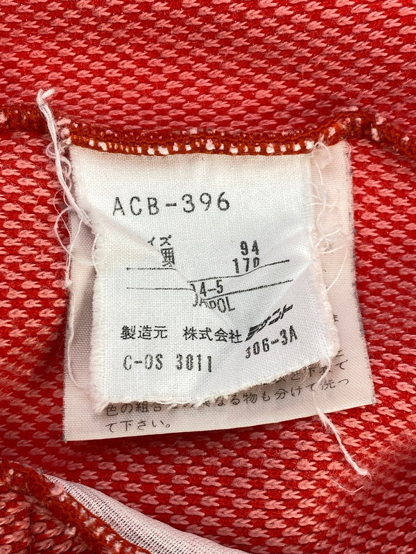 【中古品】【メンズ】 CLUB ADIDAS クラブ アディダス ACB-396 デサント期 80S HALF ZIP PARKA 1980年代 ハーフジップパーカー メンズ パーカー トップス 146-260410-KS-10-min カラー：レッド/ライトブルー 万代Net店
