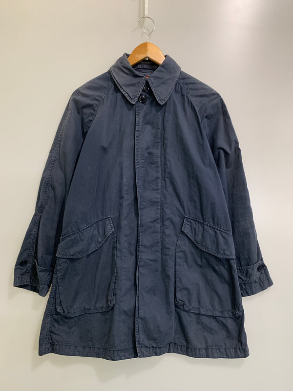 【中古品】【メンズ】 OMNIGOD オムニゴッド NCインディゴミリタリーコート 58-593T メンズ アウター ジャケット 145-260704-hu-08-min サイズ：2 カラー：ネイビー 万代Net店