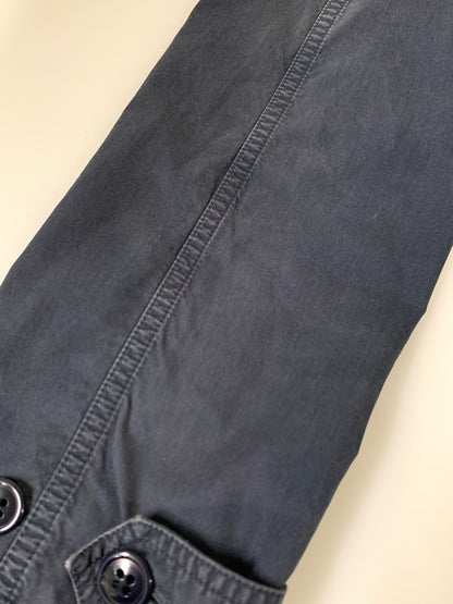 【中古品】【メンズ】 OMNIGOD オムニゴッド NCインディゴミリタリーコート 58-593T メンズ アウター ジャケット 145-260704-hu-08-min サイズ：2 カラー：ネイビー 万代Net店