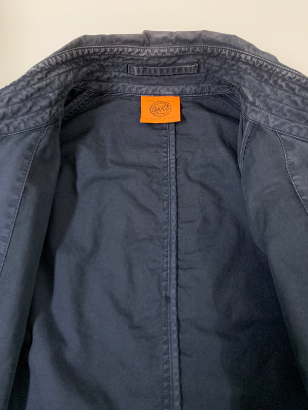 【中古品】【メンズ】 OMNIGOD オムニゴッド NCインディゴミリタリーコート 58-593T メンズ アウター ジャケット 145-260704-hu-08-min サイズ：2 カラー：ネイビー 万代Net店