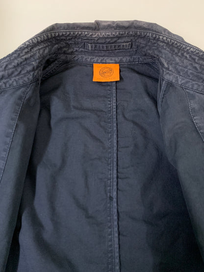 【中古品】【メンズ】 OMNIGOD オムニゴッド NCインディゴミリタリーコート 58-593T メンズ アウター ジャケット 145-260704-hu-08-min サイズ：2 カラー：ネイビー 万代Net店