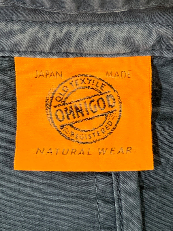 【中古品】【メンズ】 OMNIGOD オムニゴッド NCインディゴミリタリーコート 58-593T メンズ アウター ジャケット 145-260704-hu-08-min サイズ：2 カラー：ネイビー 万代Net店
