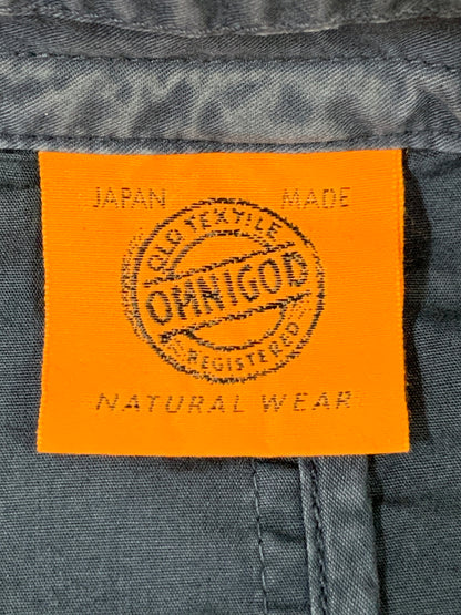 【中古品】【メンズ】 OMNIGOD オムニゴッド NCインディゴミリタリーコート 58-593T メンズ アウター ジャケット 145-260704-hu-08-min サイズ：2 カラー：ネイビー 万代Net店